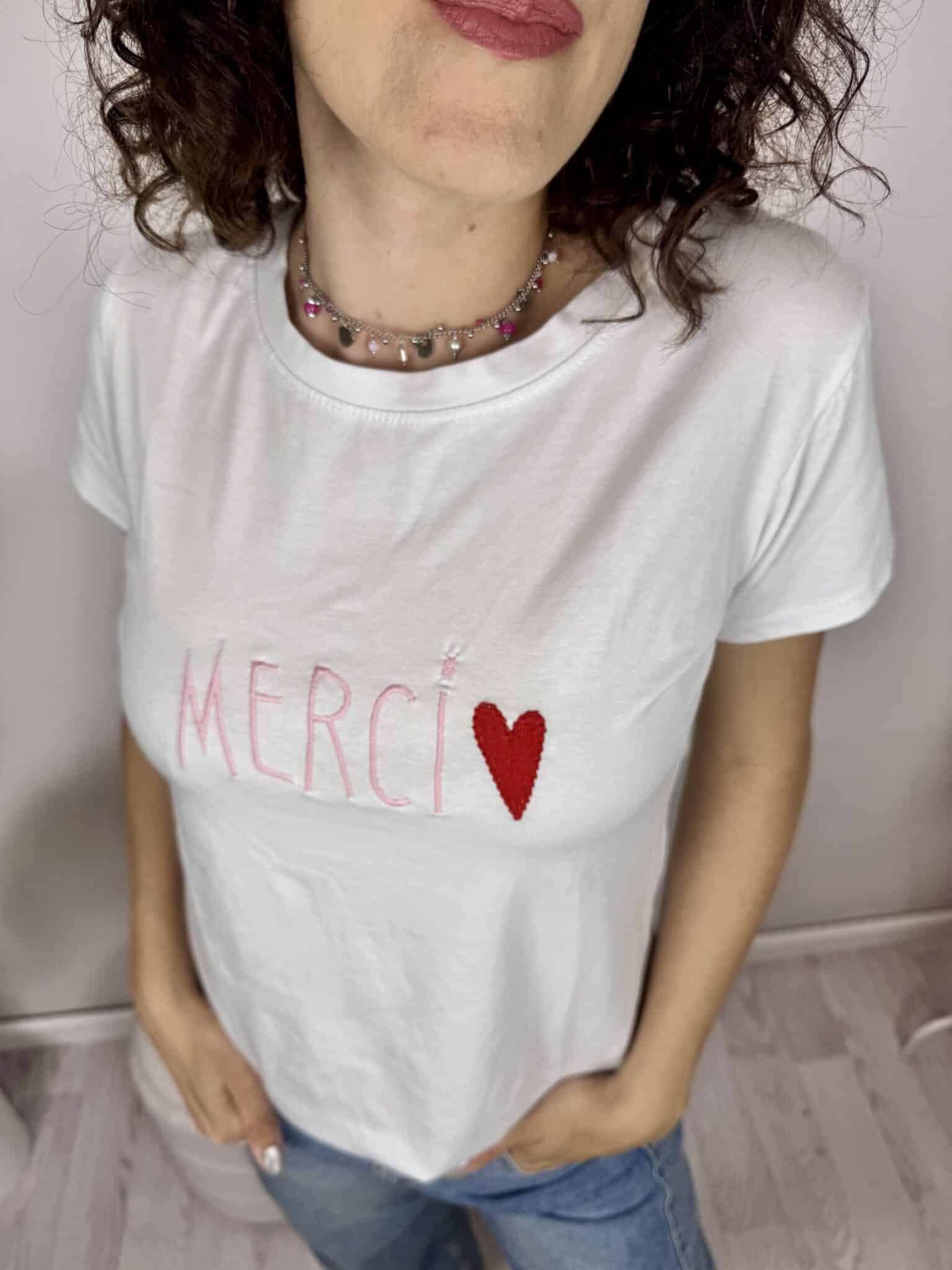 T-shirt Merci