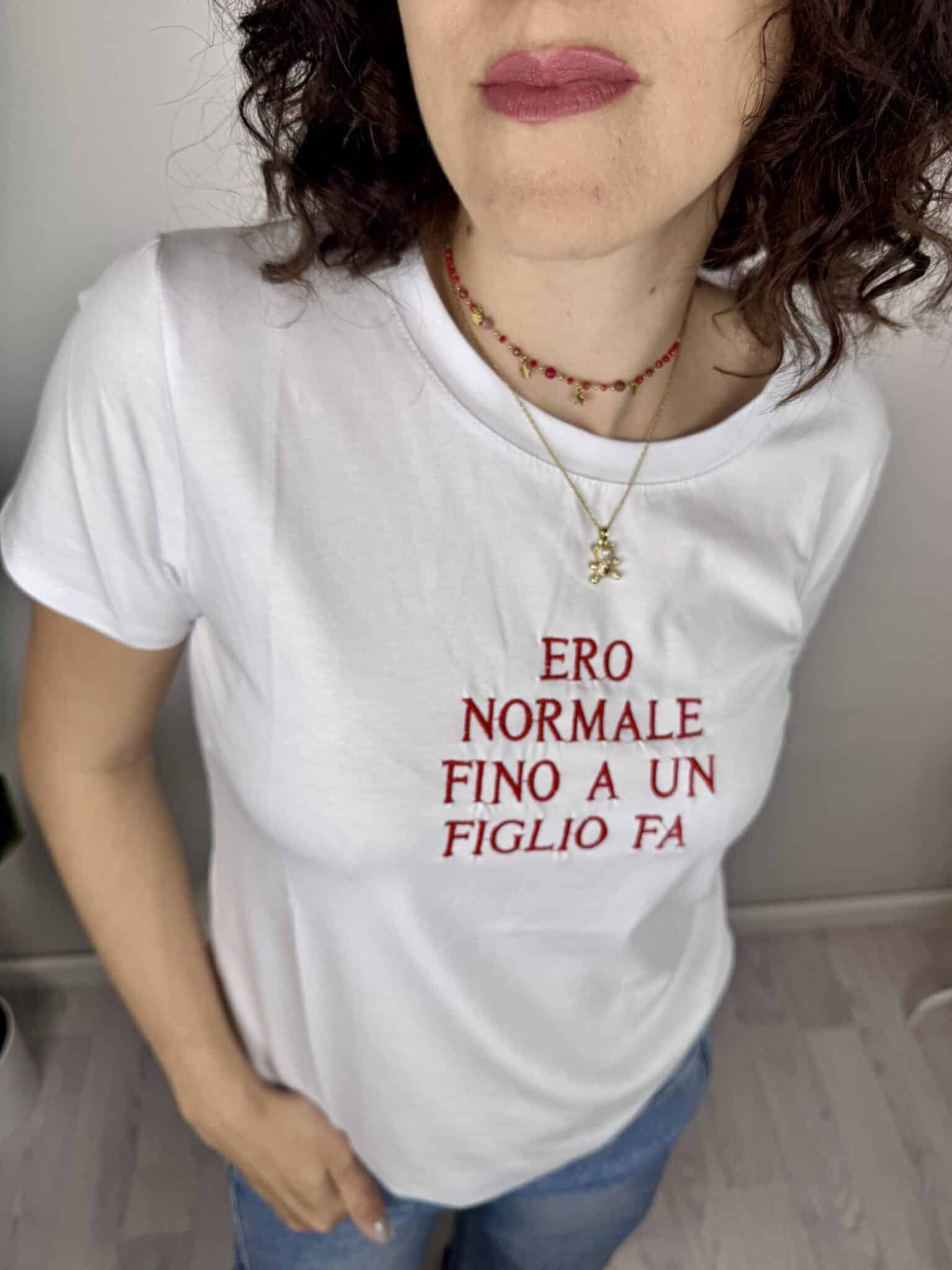 T-shirt Fino A Un Figlio Fà