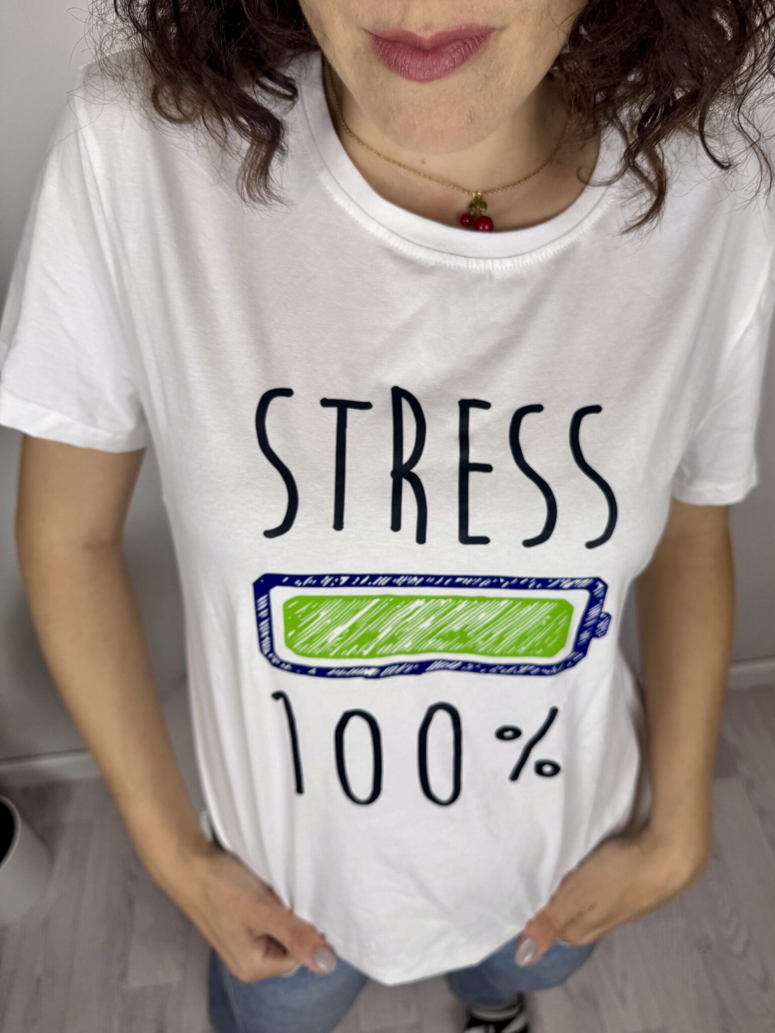 T-shirt stress 100%