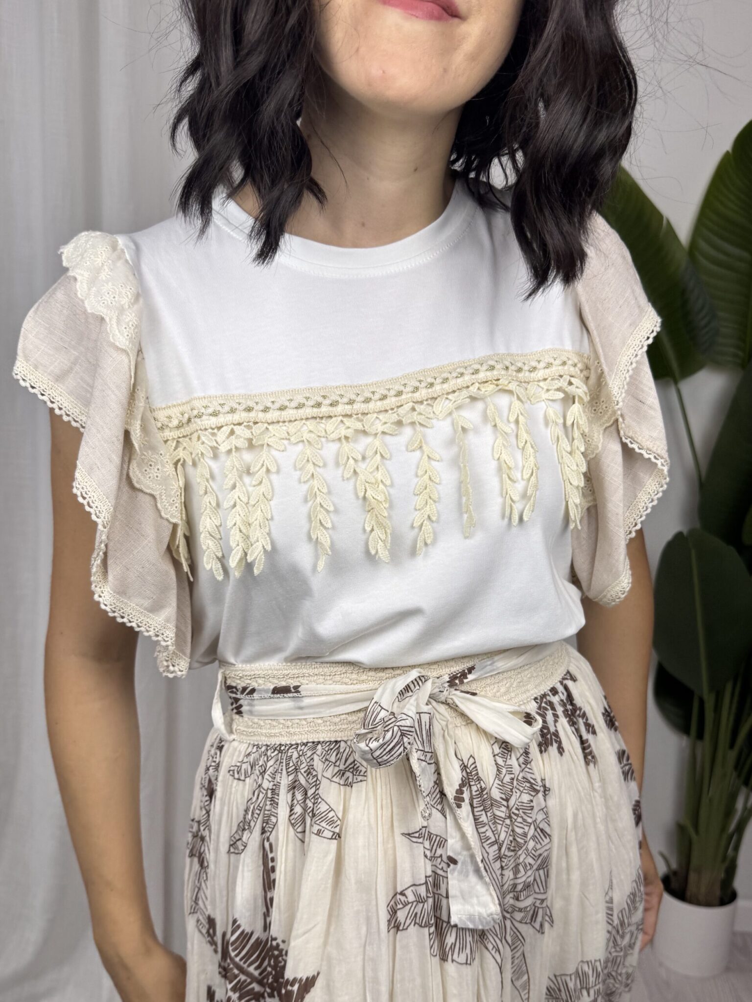 T-shirt Foglie